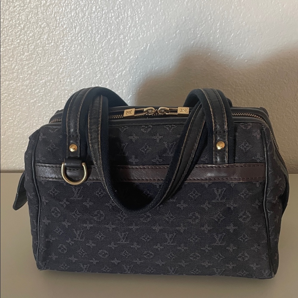 Louis Vuitton Josephine Dark Navy Bag